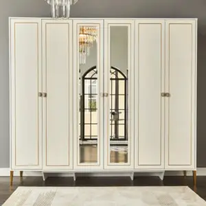 | خزانة ملابس 6 أبواب - أرلين