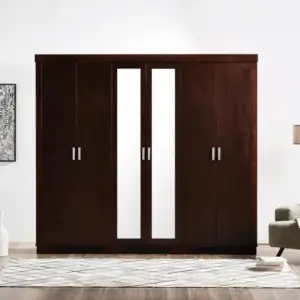 خزانة ملابس بـ 6 أبواب من تريو 1 خزانة ملابس بـ 6 أبواب من تريو