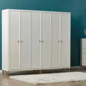 | خزانة ملابس 6 أبواب - أديل