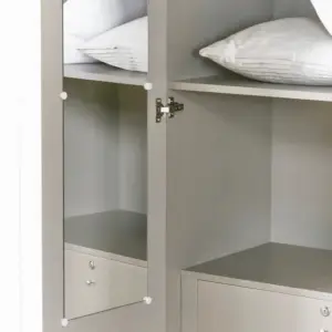 | خزانة ملابس 6 أبواب - كريسنت