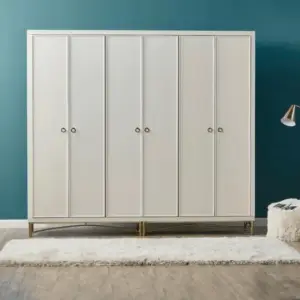 | خزانة ملابس 6 أبواب - أديل