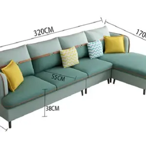 كنبة زاوية منزلية بخامات عالية الجودة 2 | كنبة زاوية منزلية بخامات عالية الجودة
