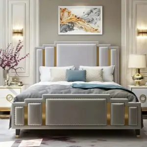 | سرير نوم بتصميم أنيق ومميز