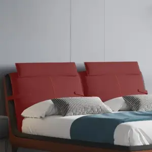 سرير نوم جلد بتصميم عصرى مميز 5 | سرير نوم جلد بتصميم عصرى مميز