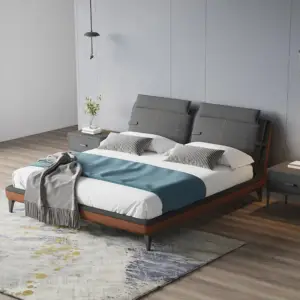 سرير نوم جلد بتصميم عصرى مميز 6 | سرير نوم جلد بتصميم عصرى مميز