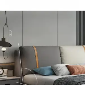 | سرير عصري بتصميم بسيط