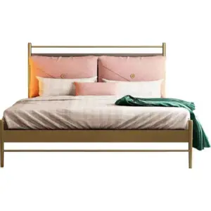 | سرير نوم معدنى على النمط الحديث