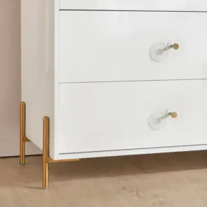 طاولة تسريحة ستة أدراج مع مرآة 2 | طاولة تسريحة ستة أدراج مع مرآة