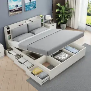 | غرفة نوم مودرن متكاملة بتصميم عملي وأنيق