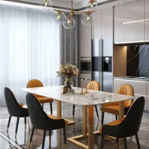 طاولة طعام رخام بتصميم ايطالي 3 | طاولة طعام رخام بتصميم ايطالي