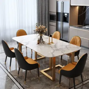 طاولة طعام رخام بتصميم ايطالي 8 | طاولة طعام رخام بتصميم ايطالي