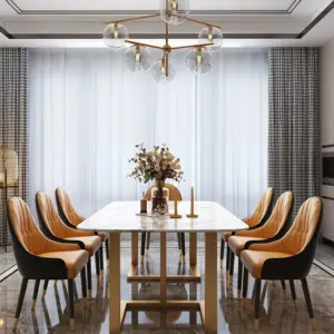 طاولة طعام رخام بتصميم ايطالي 6 | طاولة طعام رخام بتصميم ايطالي