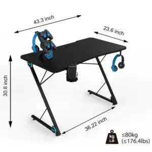 طاولة كمبيوتر مصممة للقيمنق باحترافية 5 | طاولة كمبيوتر مصممة للقيمنق باحترافية