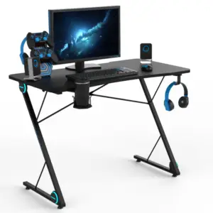 طاولة كمبيوتر مصممة للقيمنق باحترافية 1 طاولة كمبيوتر للقيمنق بتصميم أنيق ومتينة