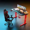 طاولة كمبيوتر للقيمنق بتصميم مضئ ليلا 8 طاولة كمبيوتر للقيمنق بتصميم مضئ ليلا