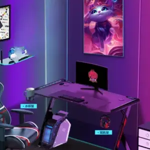 | طاولة كمبيوتر قيمنق مصممة للمحترفين