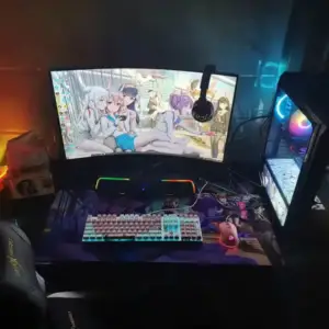 | طاولة كمبيوتر مع مميزات متعددة