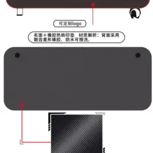 | طاولة كمبيوتر قيمنق بتصميم فريد