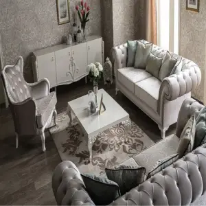 طقم جلوس بتصميم فاخر