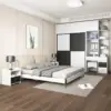 غرفة نوم كاملة حديثة بتصميم بسيط 12 غرفة نوم كاملة حديثة بتصميم بسيط