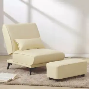 كرسي مع مسند قدم