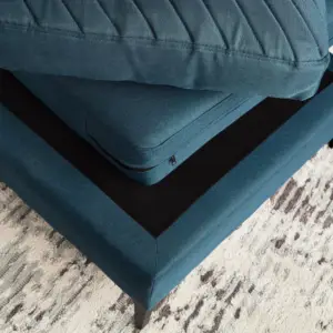 | كنبة زاوية مريحة ثلاثية بسيطة