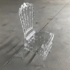 كرسي شفاف أكريليك للحفلات والمناسبات