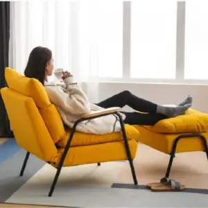 | كرسي استرخاء مميز مع مسند للقدم