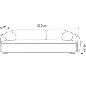 | كنبة غرفة معيشة بتصميم حديث و جذاب