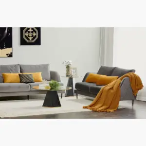 | كنب مخملي بتصميم مريح و مميز