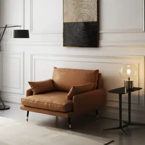 | كنب جلد فخم بتصميم ايطالي