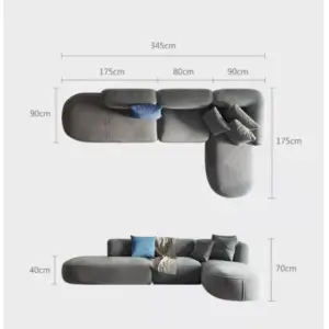 | كنبة زاوية أنيقة و مميزة بتصميم مودرن