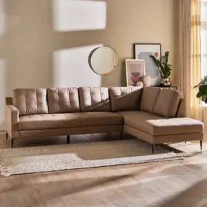 | كنبة زاوية رباعية بتصميم مريح فخم