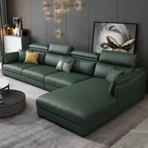 | كنب جلد بتصميم عصرى مميز