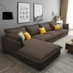 | كنبة زاوية من تصميم حديث