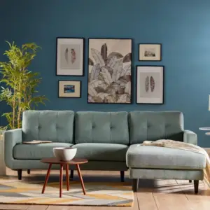 | كنبة زاوية ثلاثية بتصميم جوي