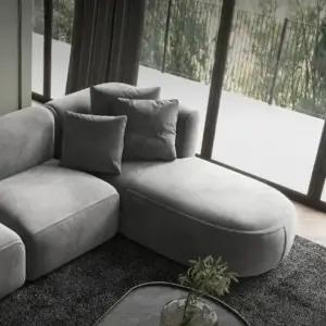 | كنبة زاوية أنيقة و مميزة بتصميم مودرن