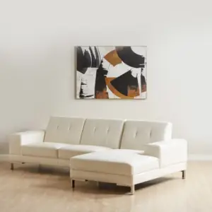 | كنبة زاوية مميزة بخامات عالية الجودة