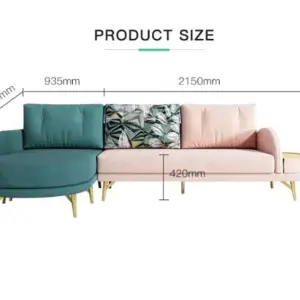 | كنبة زاوية بتصميم مودرن شيك