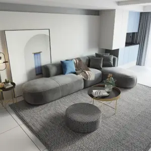 كنبة زاوية مودرن بتصميم مميز