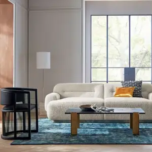 | كنبة شيك بتصميم مريح من الصوف