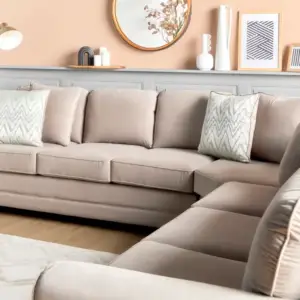 | كنبة زاوية بتصميم مريح ومودرن