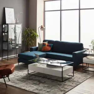 | كنبة زاوية مريحة ثلاثية بسيطة