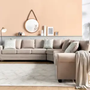 | كنبة زاوية بتصميم مريح ومودرن