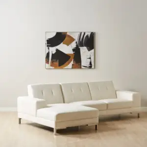 | كنبة زاوية مميزة بخامات عالية الجودة