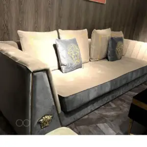 | كنبة 3 مقاعد بتصميم عصرى