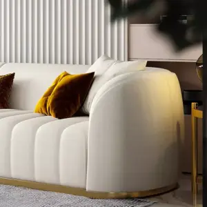 كنبة جلد فاخر متعدد المقاسات 5 | كنبة جلد فاخر متعدد المقاسات