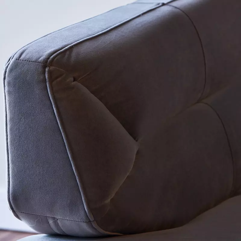 كنبة زاوية مخملية رباعية بتصميم أركيد 10 كنبة-زاوية-