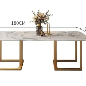 طاولة طعام رخام بتصميم ايطالي 14 | طاولة طعام رخام بتصميم ايطالي