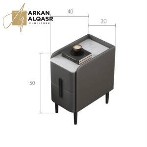 طاولة جانبية 2 درج | متعدد الألوان